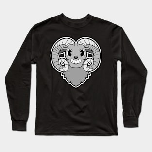 Angry Aries 30s Long Sleeve T-Shirt